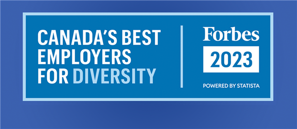 Canada's best employer for diversity - Forbes 2023