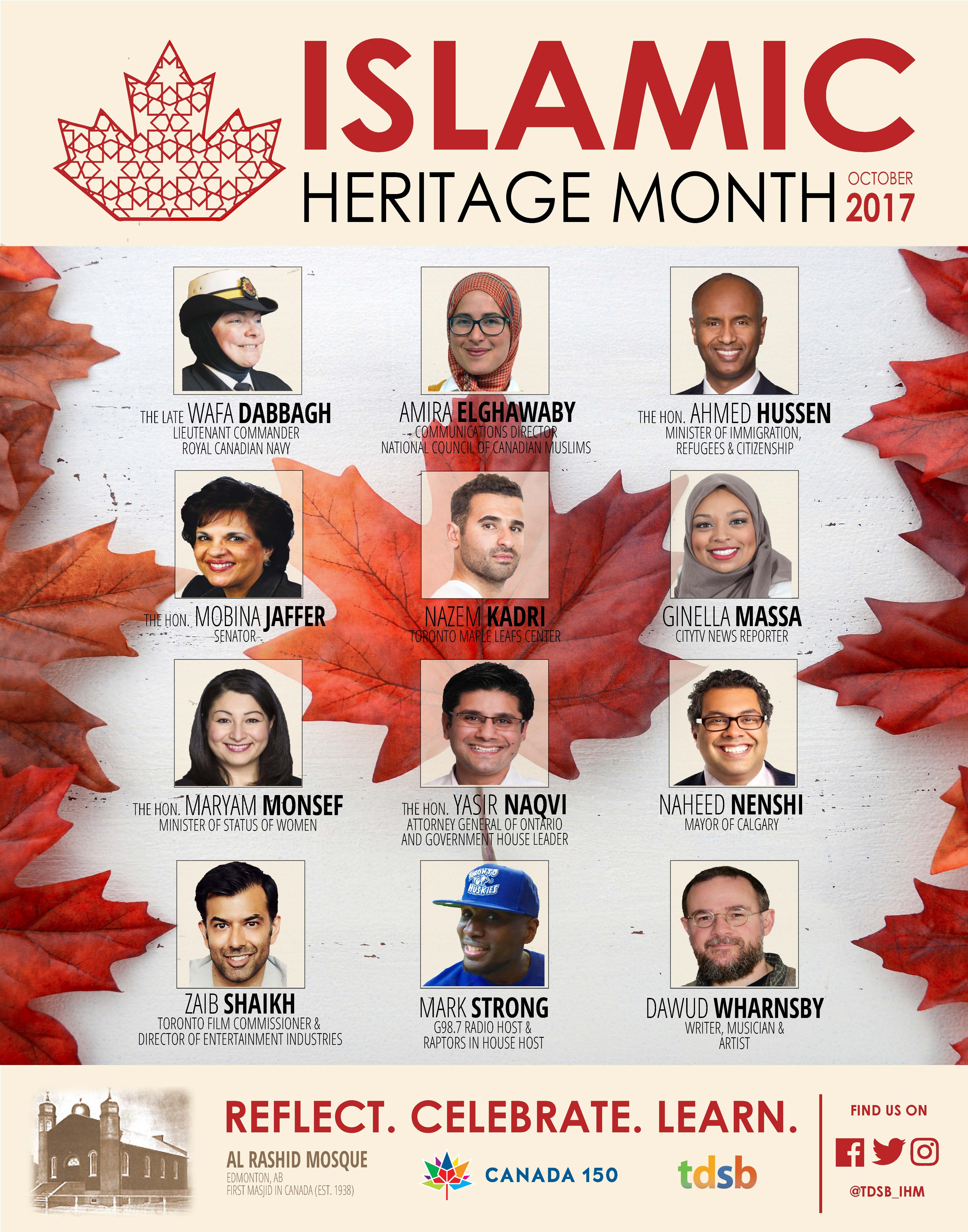 Islamic Heritage month october 2017