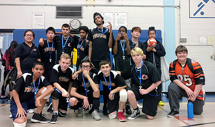 Bendale Business and Technical Institute Boys Volleyball team