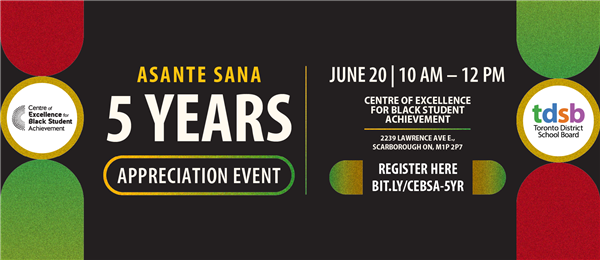 5 years appreciation event