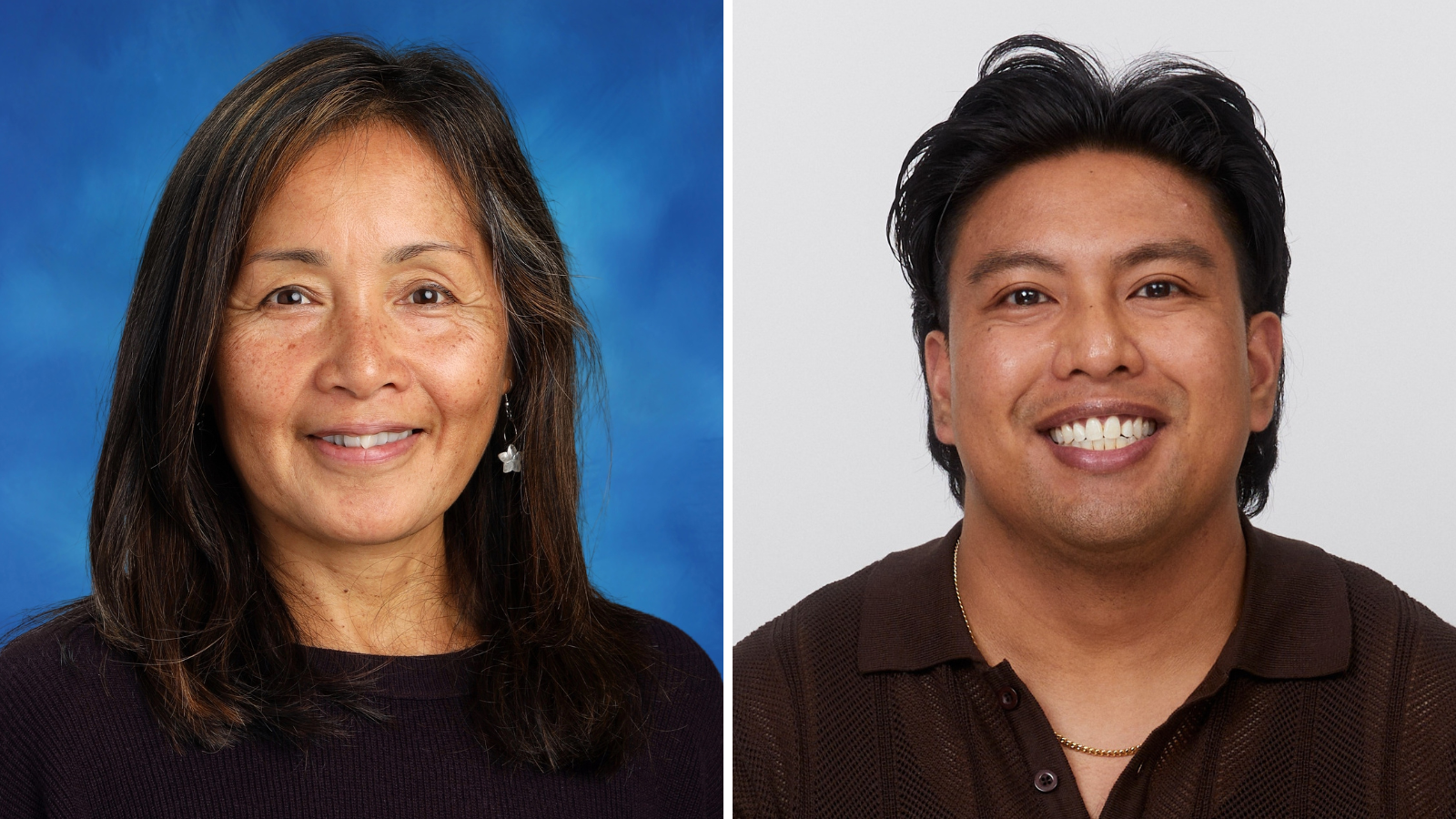 On the left: Cory Cattell, recipient of the Prime Minister’s Award for Teaching Excellence in STEM. On the right: Chris Cabacungan, recipient of the Prime Minister’s Award for Teaching Excellence.