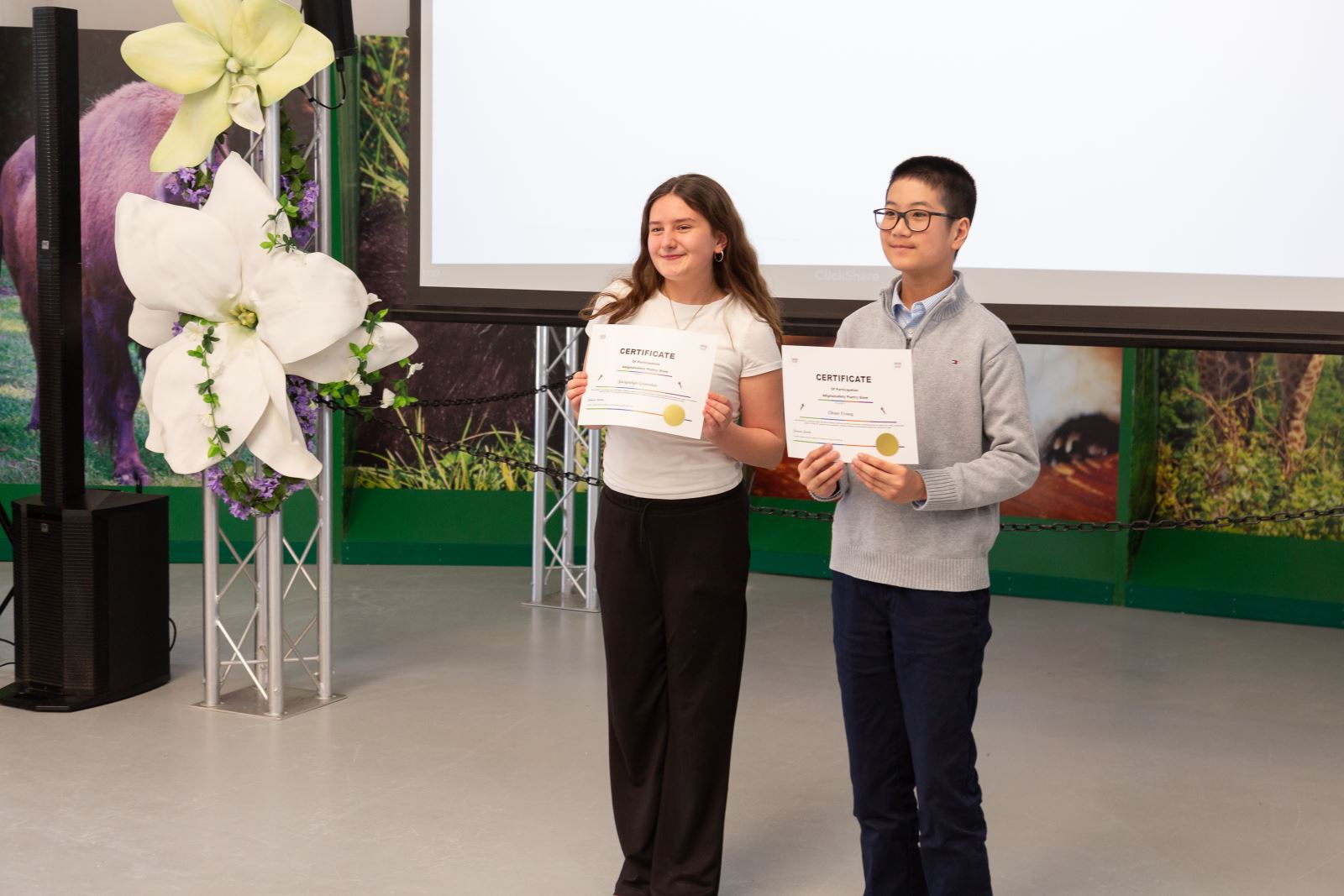 Photo from Digital Safety Poetry Slam.