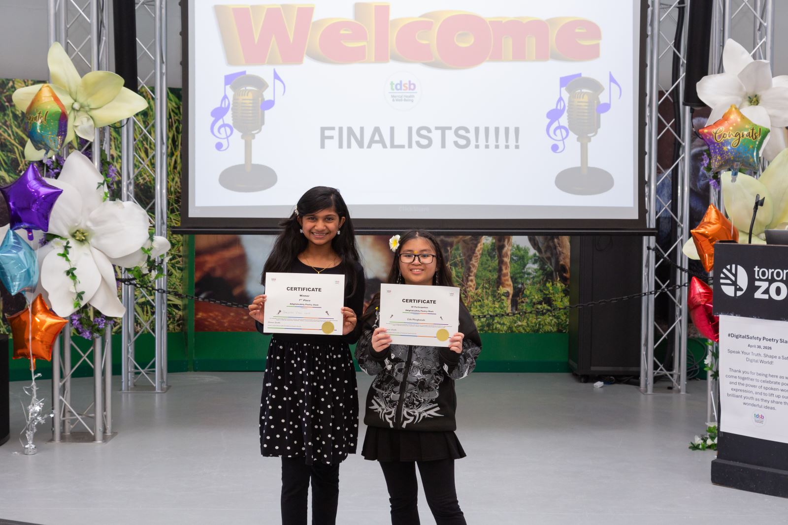 Photo from Digital Safety Poetry Slam.