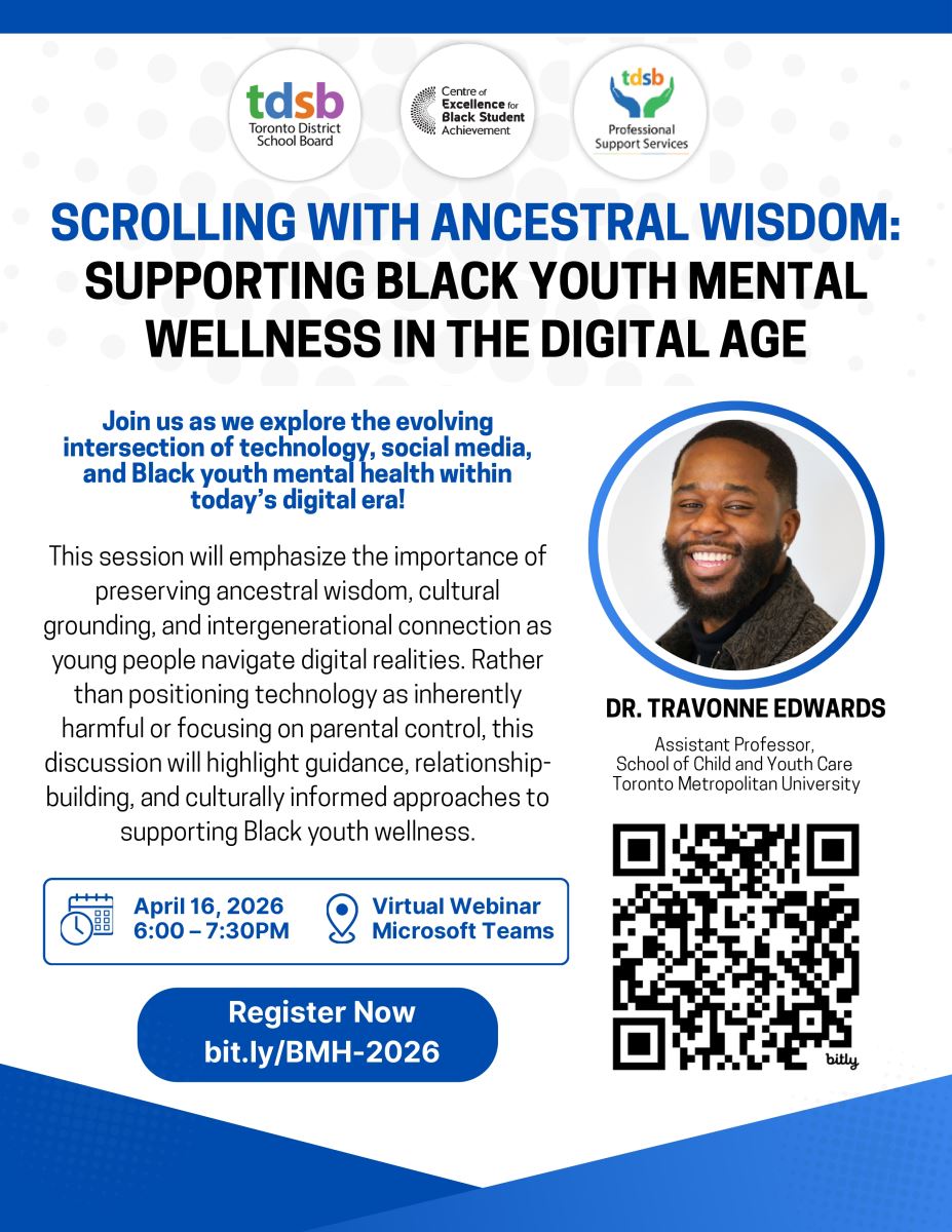Ancestral Wisdom Supporting Black Youth Mental Wellness in the Digital