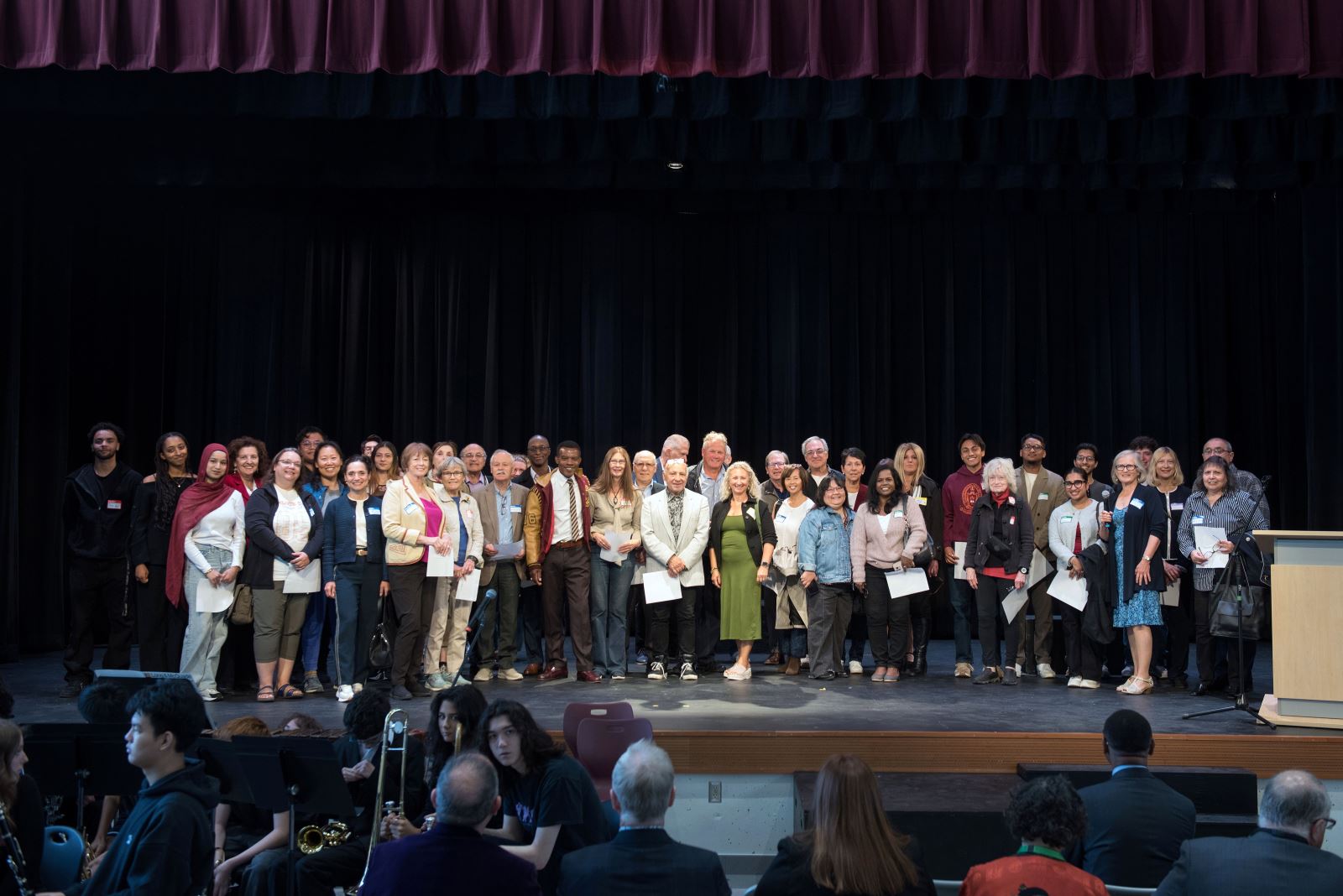 Group photo of alumni from Bloor Collegiate Institute