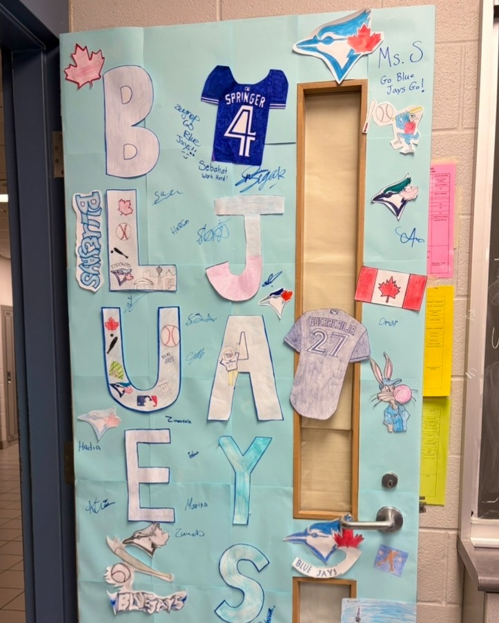 Marc Garneau CI Blue Jays door