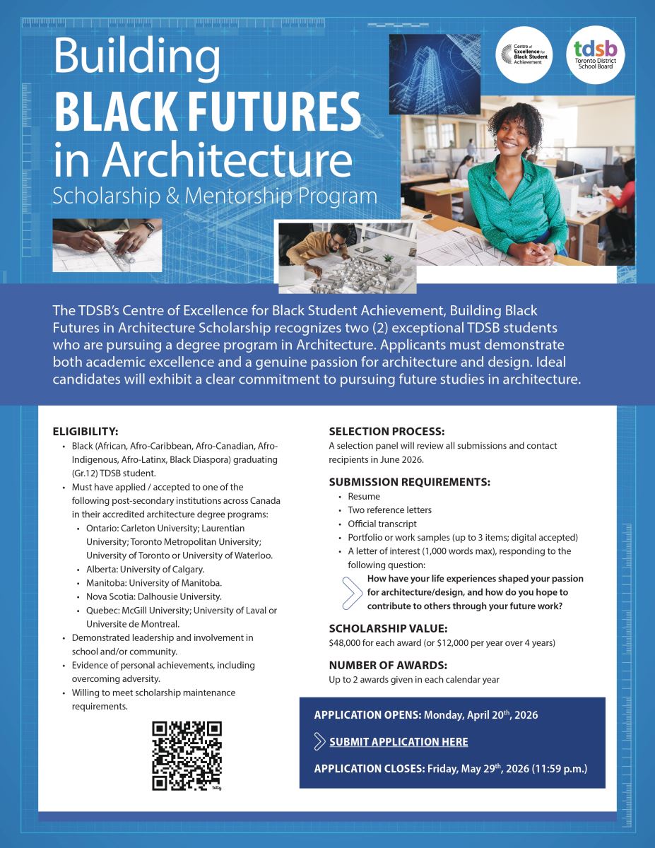 Building Black Futures in Architecture Flyer