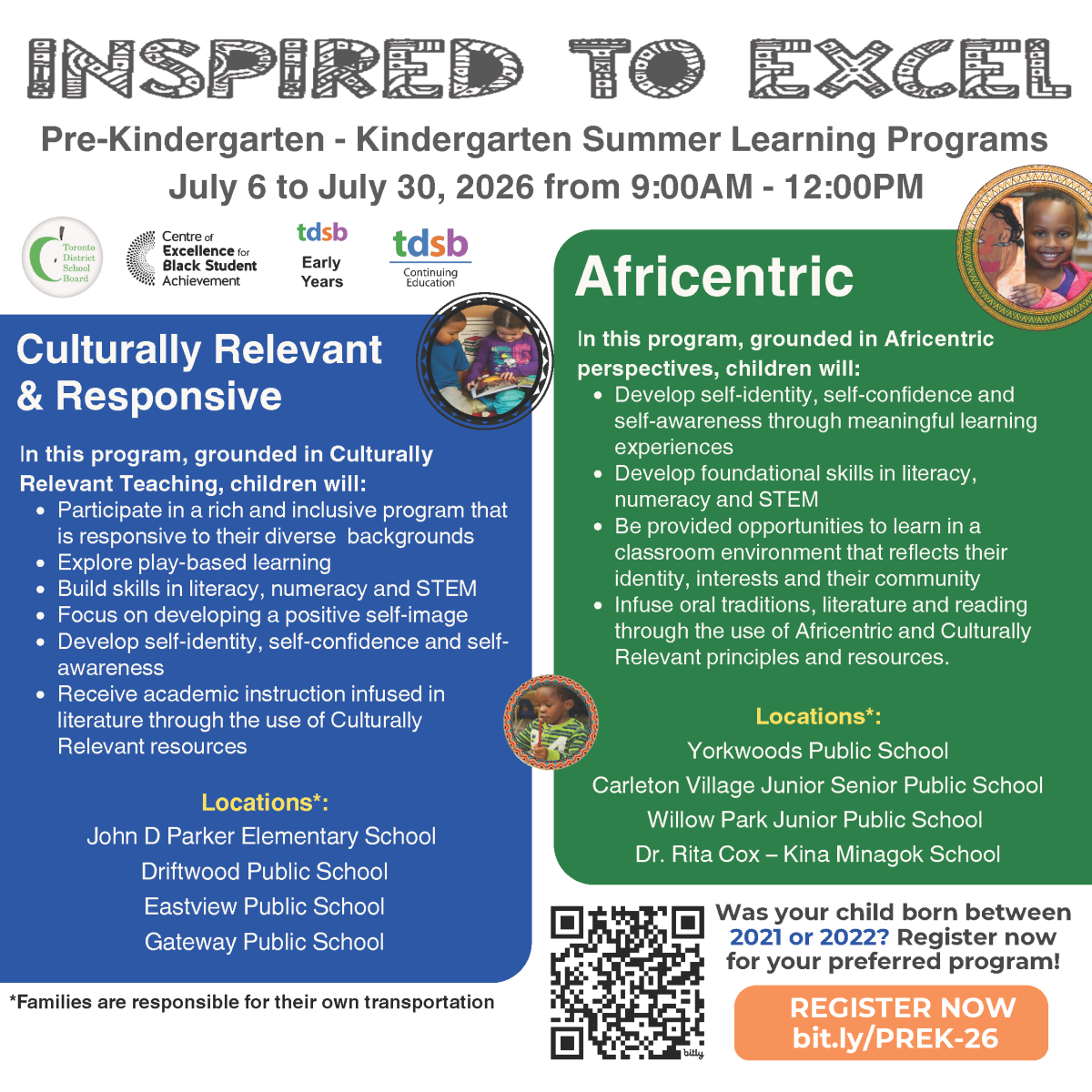 Inspired to excel