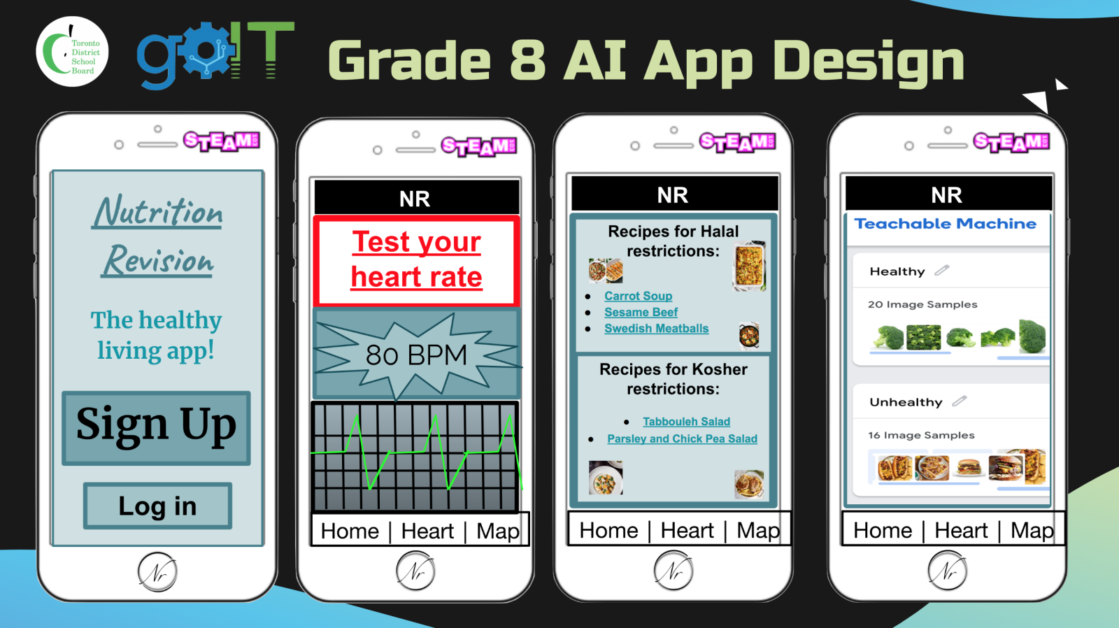 App Design from Cosburn MS students