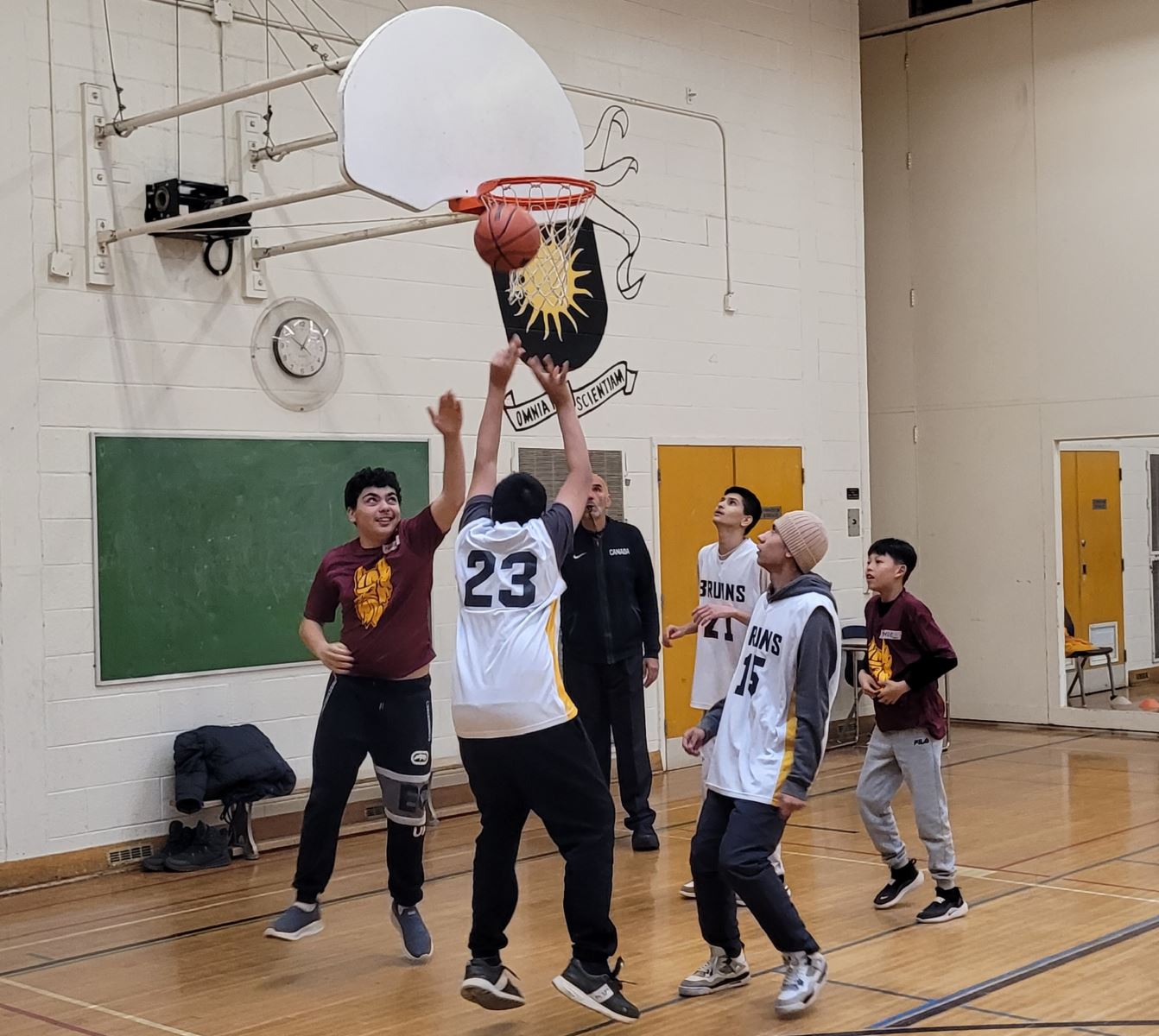 Don Mills CI hosts students from across the TDSB in a Special Olympics Basketball Championship