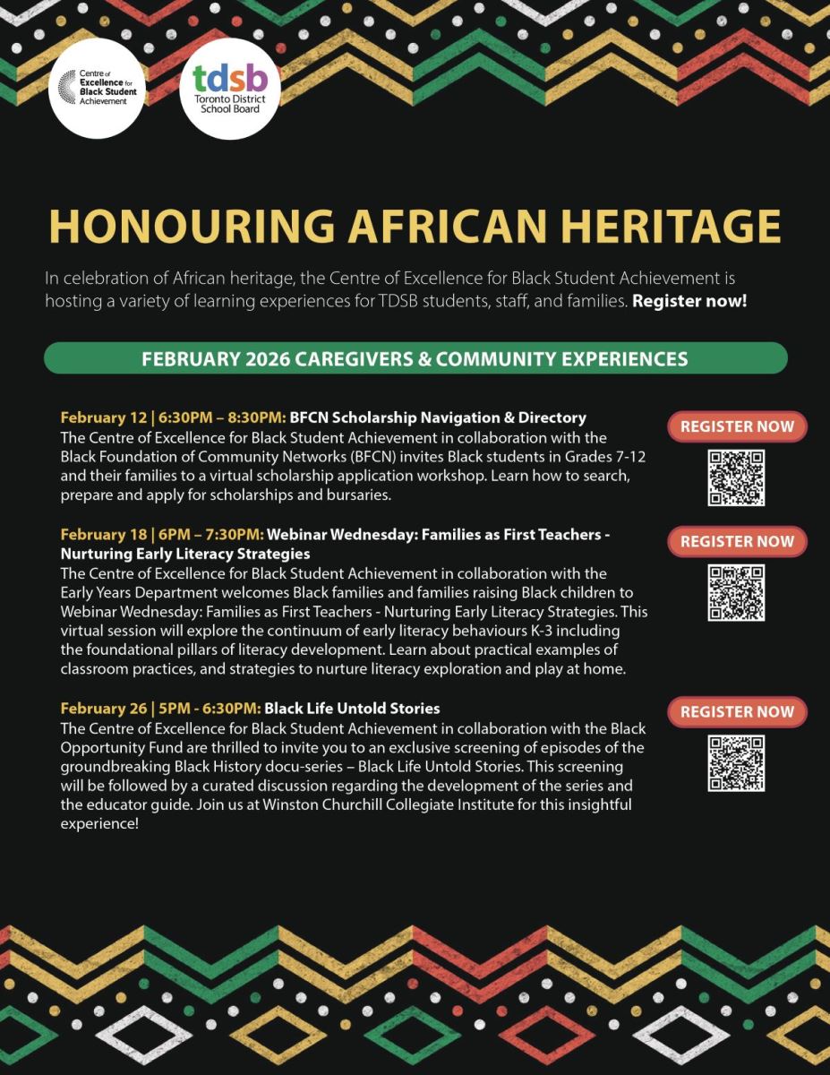 Caregiver Experience Flyer