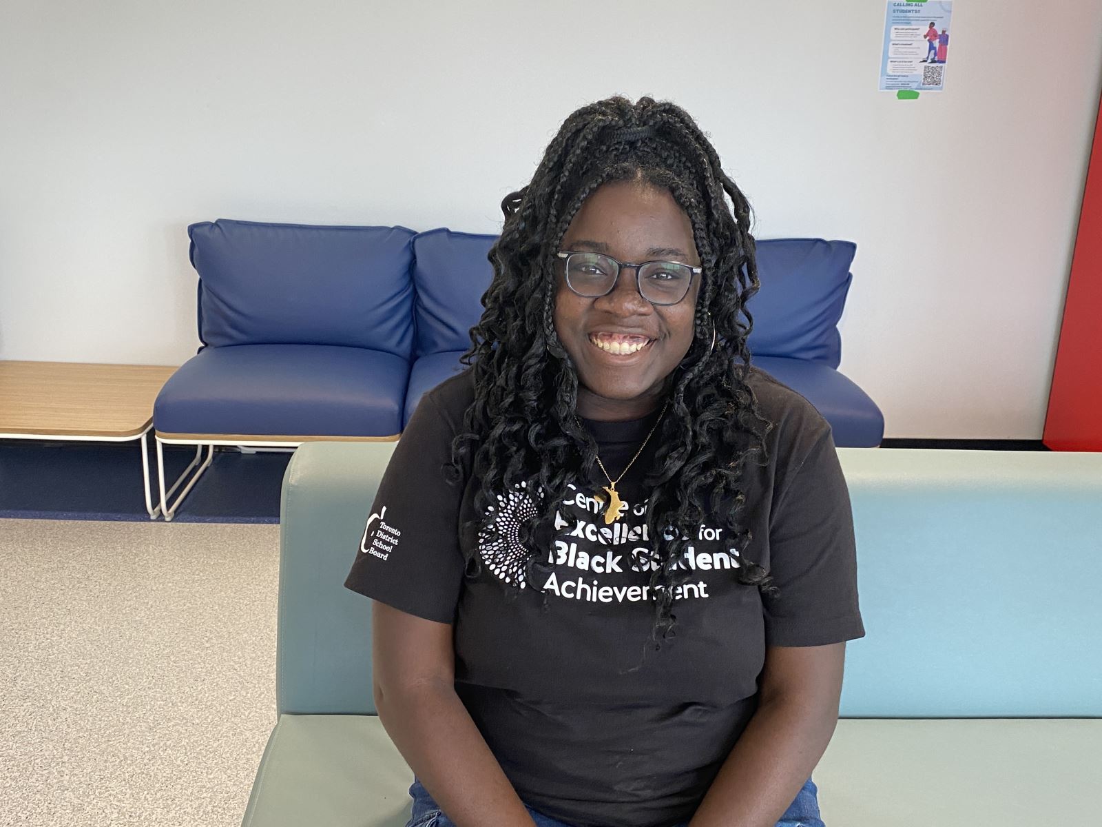 Image of Donielle at George Brown College for the 2025 BSSLP