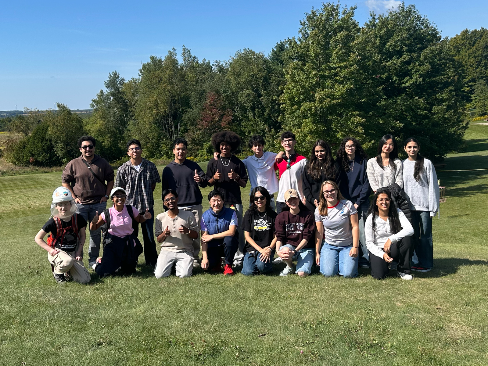 A group photo of the Student Senate.