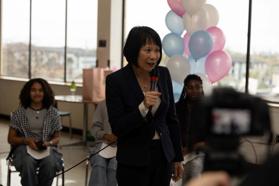 Mayor Olivia Chow Speaks To Students
