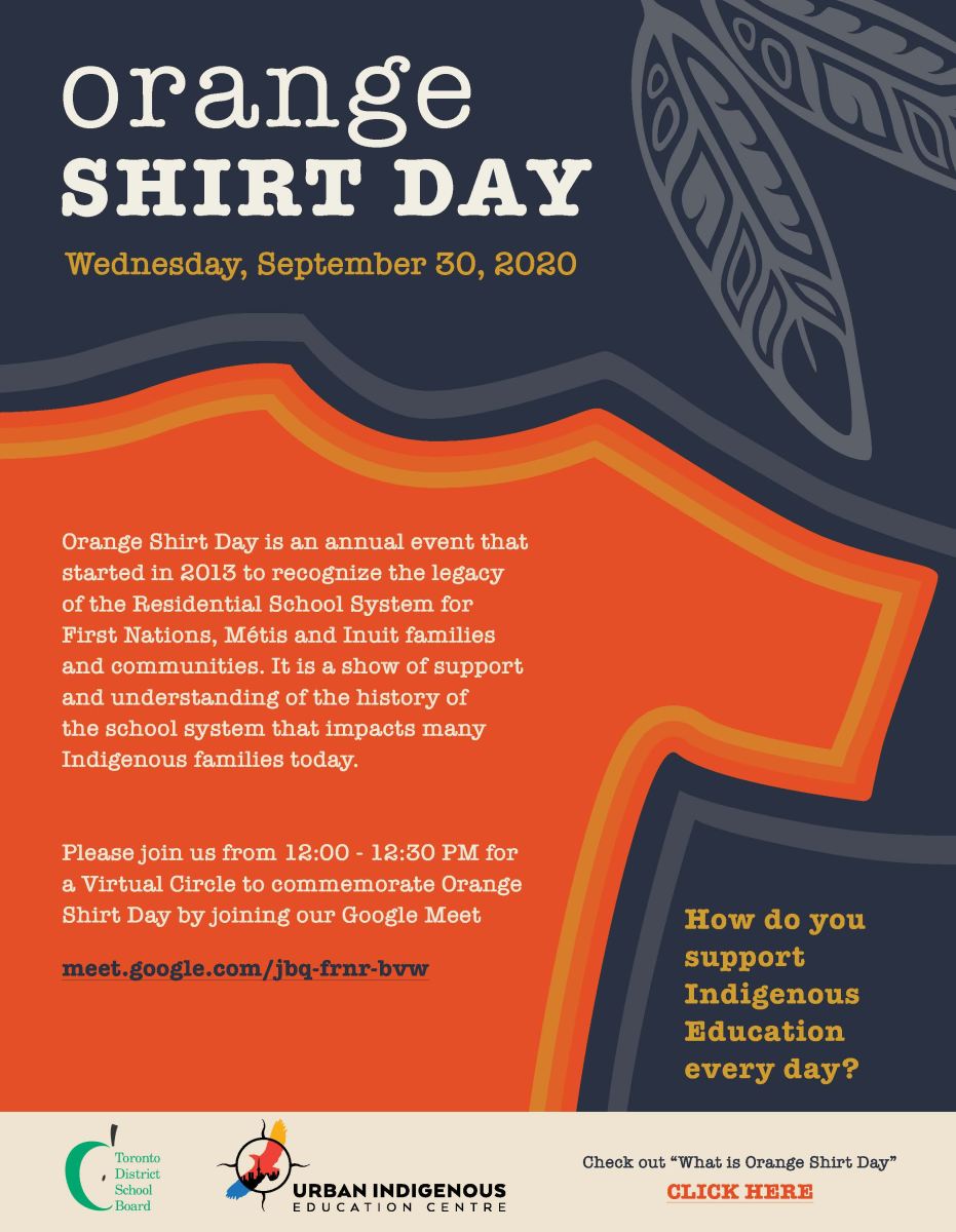 Orange Shirt Day Poster