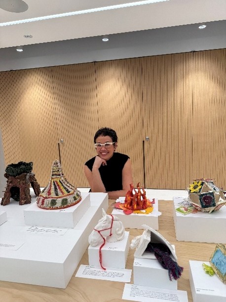 (left to right) Daniel Beard, social worker; Aubrey Noronha, mental health speaker; and Richard Filler, TDSB social worker, lead fitness exercises at 5100 Yonge Street.