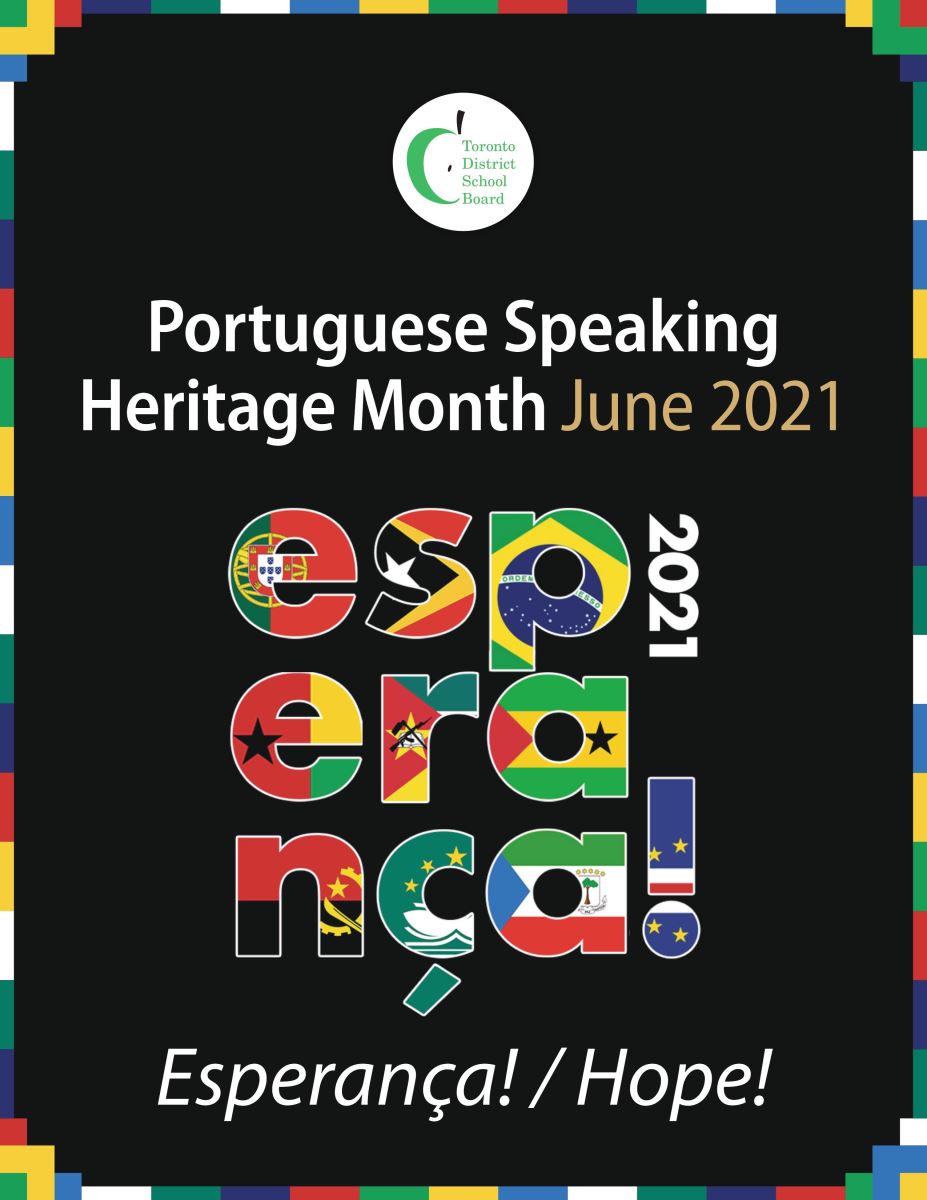 Portuguese heritage month 2021 poster