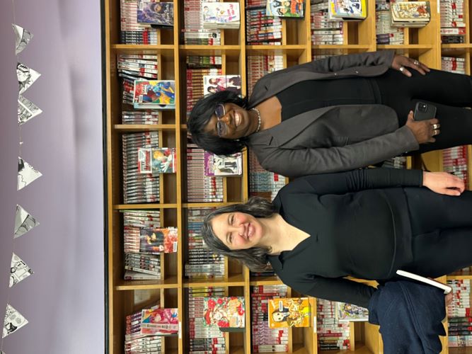 Trustee Deborah Williams and MPP Jessica Bell