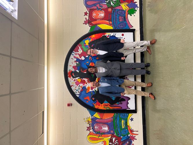 Trustee Matias De Dovitiis and MPP Tom Rakocevic 