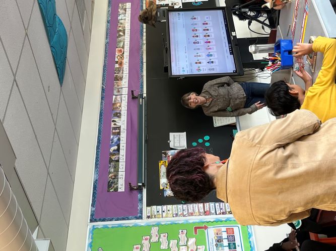 Trustee Michelle Aarts and MPP Mary-Margaret McMahon