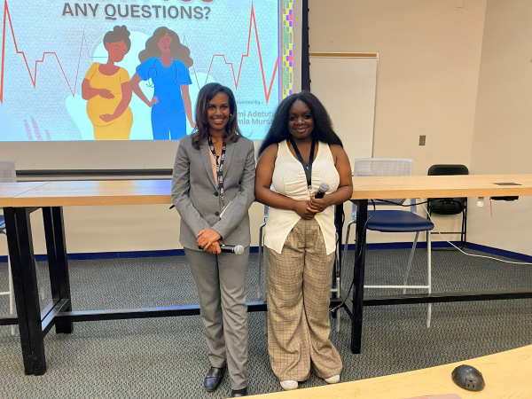 Junior Leaders presenting YPAR projects at the Summer Symposium, George Brown College.
