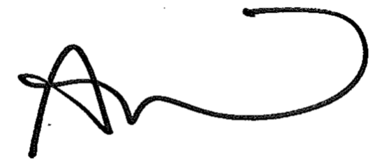 brown's signature