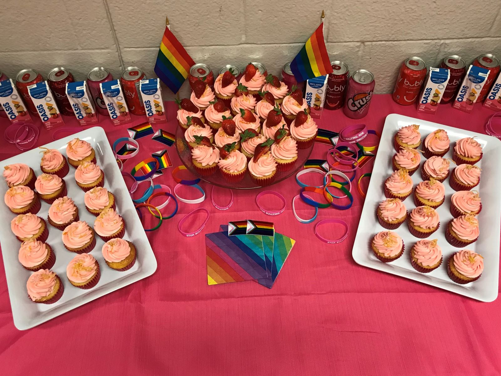 Pink Day Treats by Eastdale CI Students