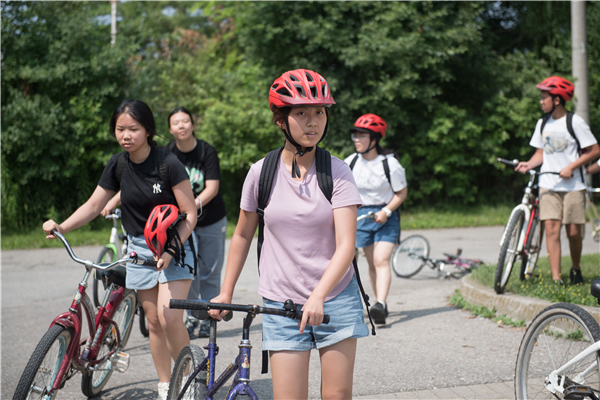 Summer Camp_ Bike Ride Centre Island 2