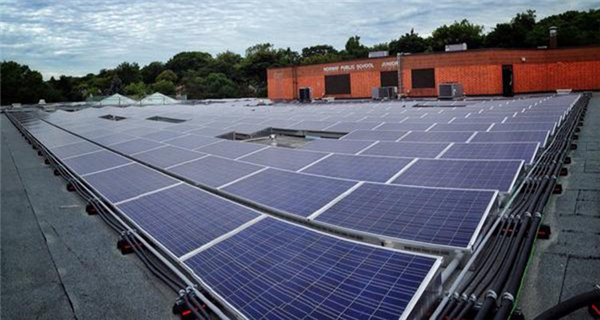 solar panels at Norway
