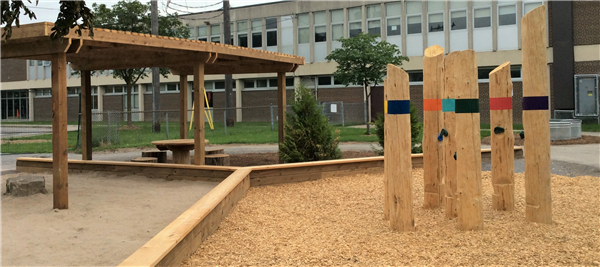 wood play structures