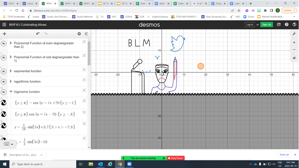 Math and BLM