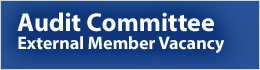 Audit Committee-External Member Vacancy