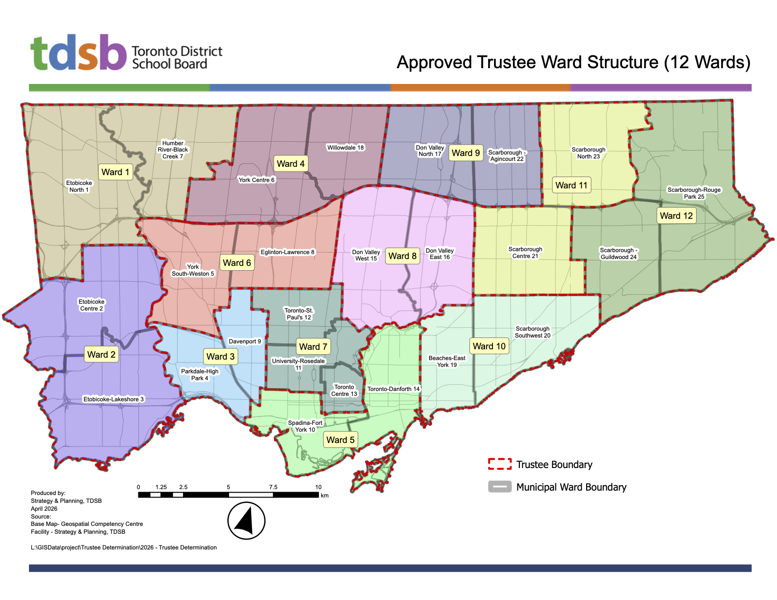 Trustee Wards