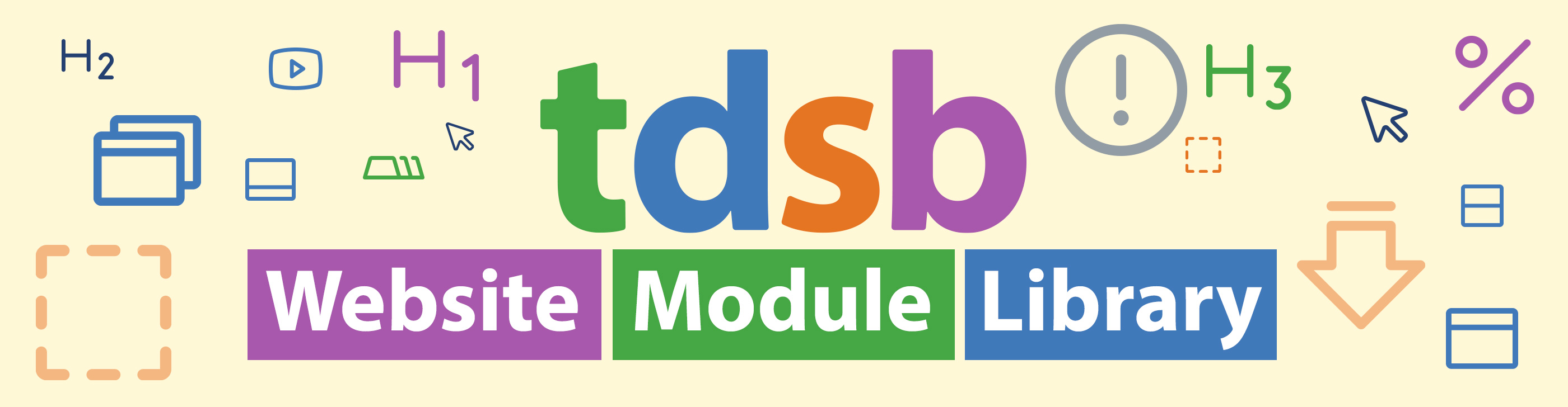 TDSB Website Module Library