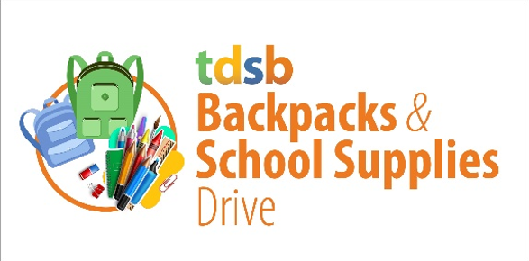 Backpack and School Supplies Drive Logo