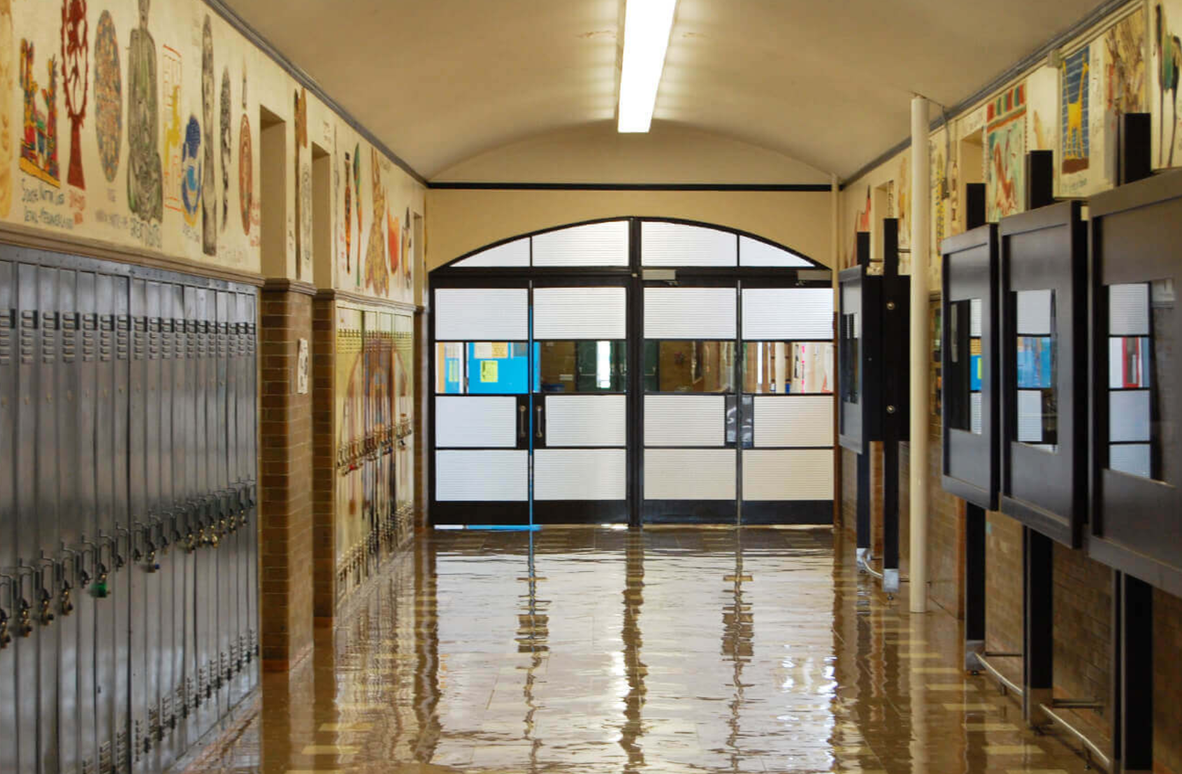 Ursula Franklin Academy hallway
