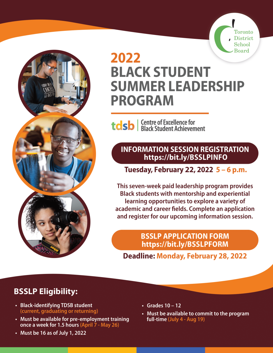 Black Student Summer Leadership Program