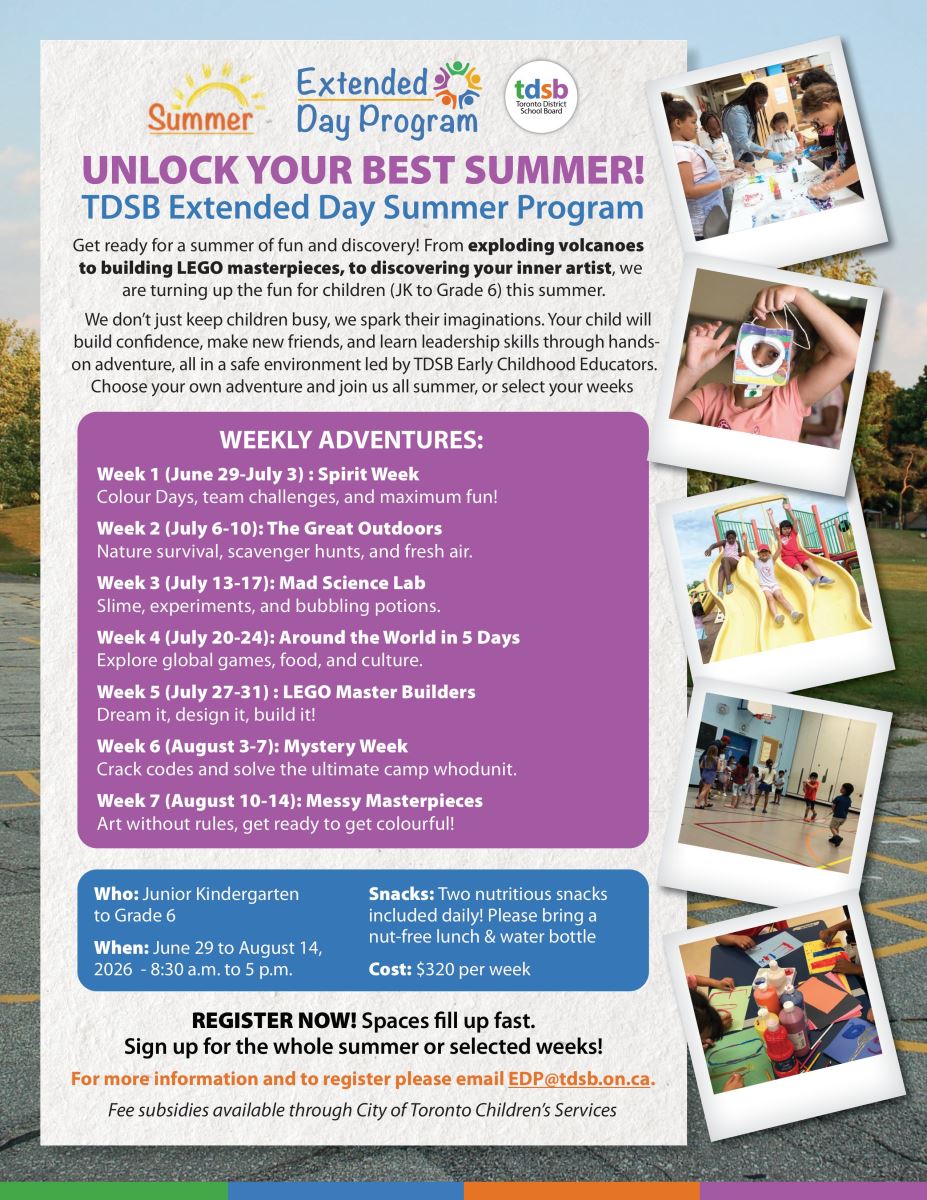 EDP Summer Camp Flyer 2026