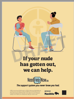 If your nude has gotten out, we can help. Need HelpNow.ca. The support system you never knew you had. 