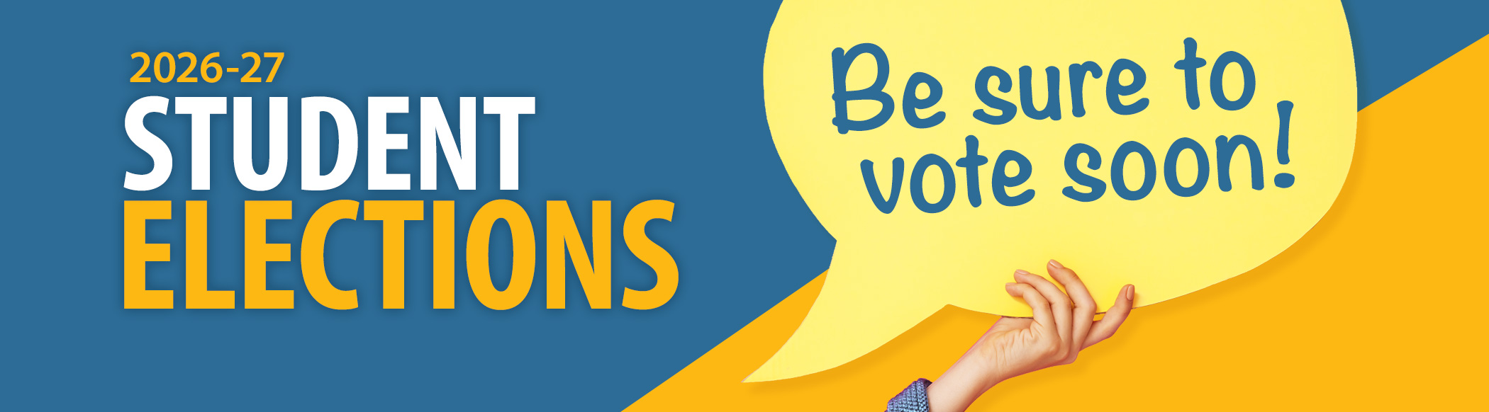 Vote for your Student Senate