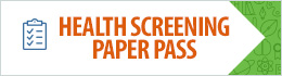 Health Screening Paper Pass