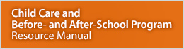 Child Care and Before- and After-School Program Resource Manual