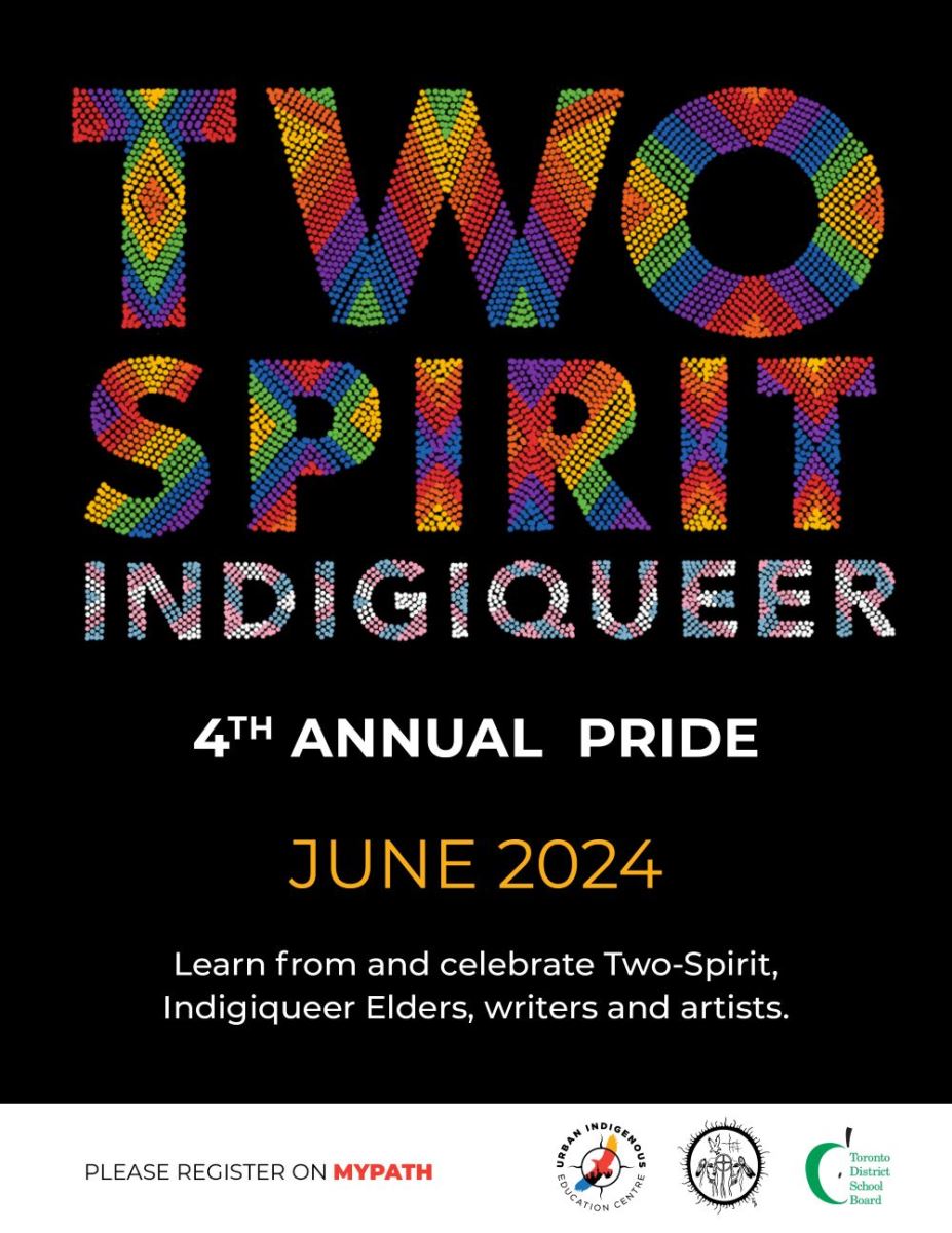Two-Spirit & Indigiqueer Pride Week Poster
