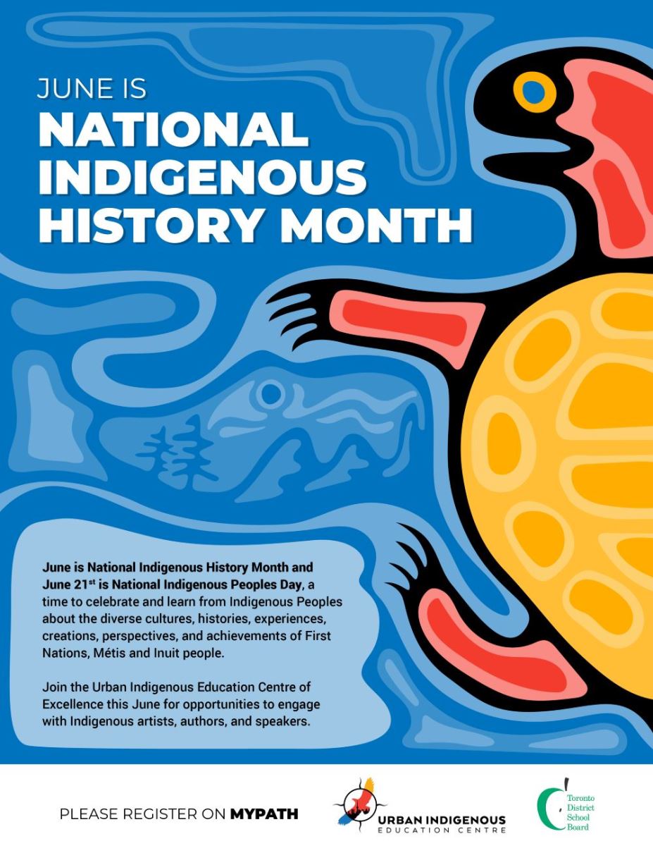 National Indigenous History Month Poster