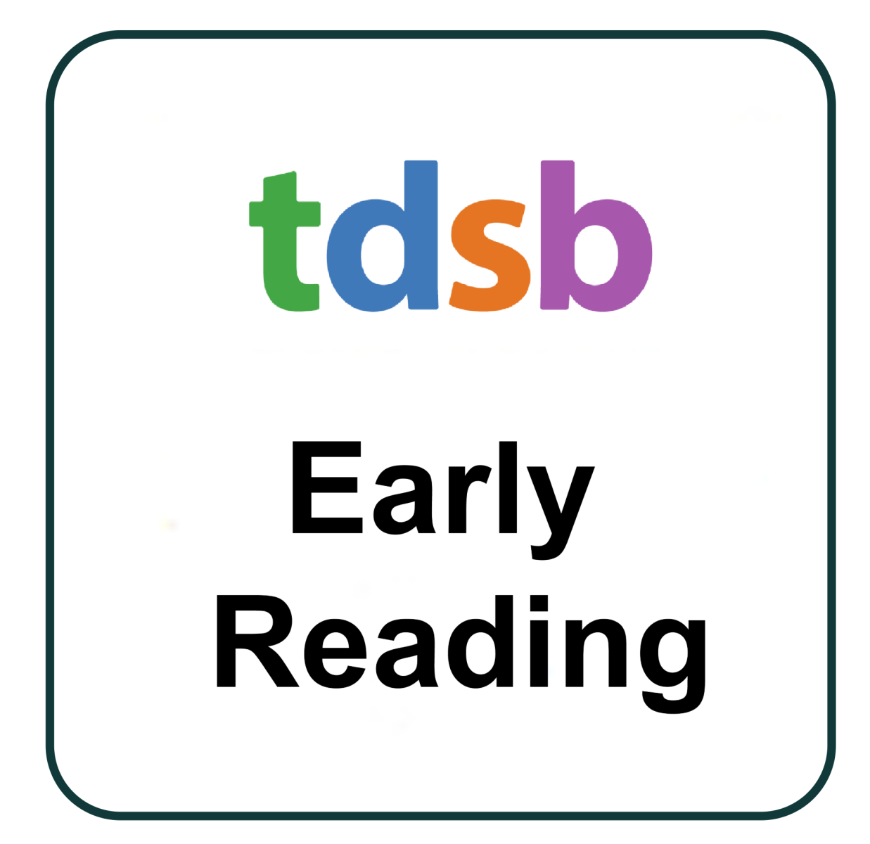 TDSB Early Reading