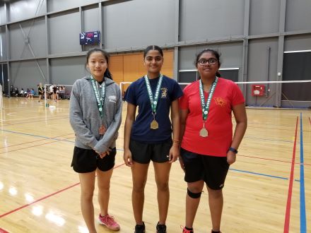Girls Badminton Champions