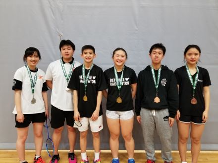 mixed-double Badminton Champions