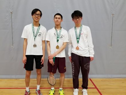 Boys Badminton Champions