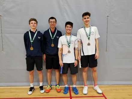 Boys Badminton Champions