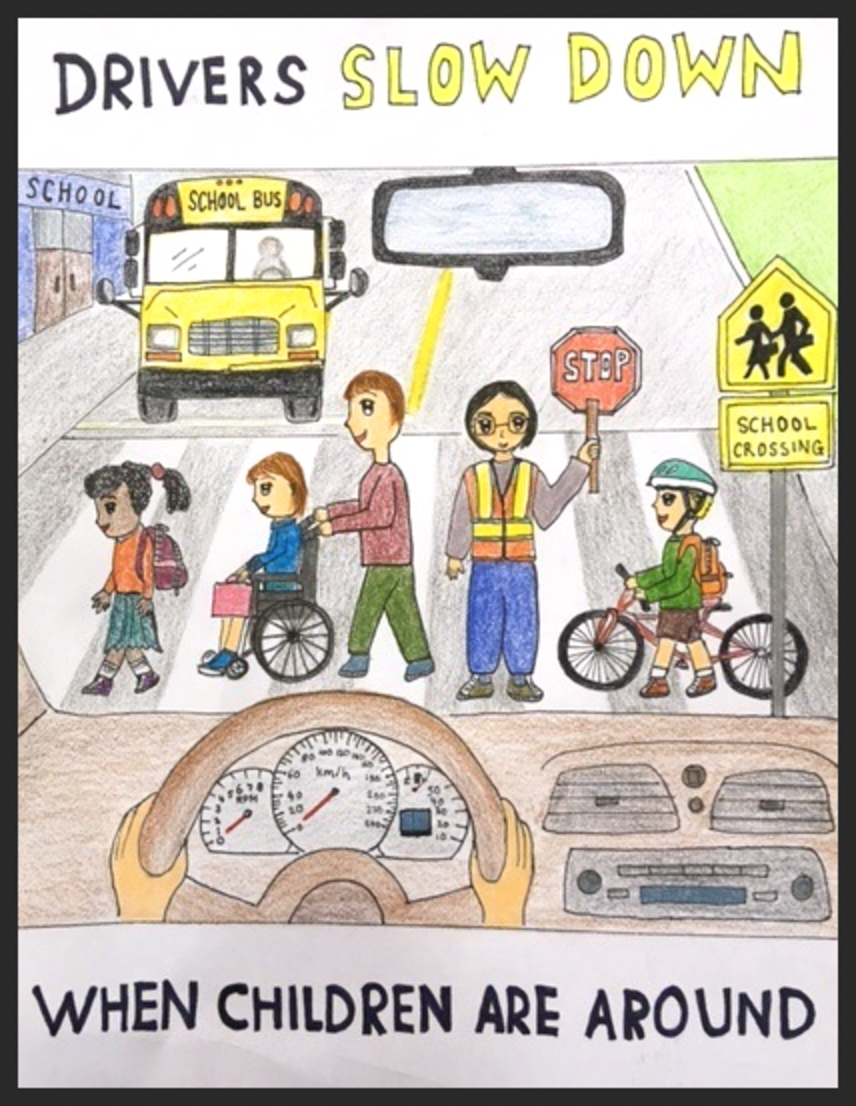 Road Safety Poster Making Traffic Safety Poster Competition | Images ...